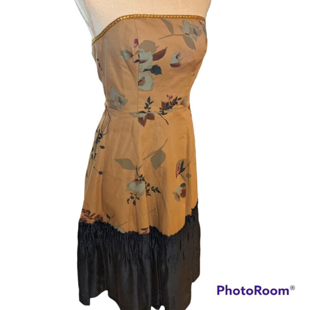 Anthropologie Tabitha bustier dress size 2
